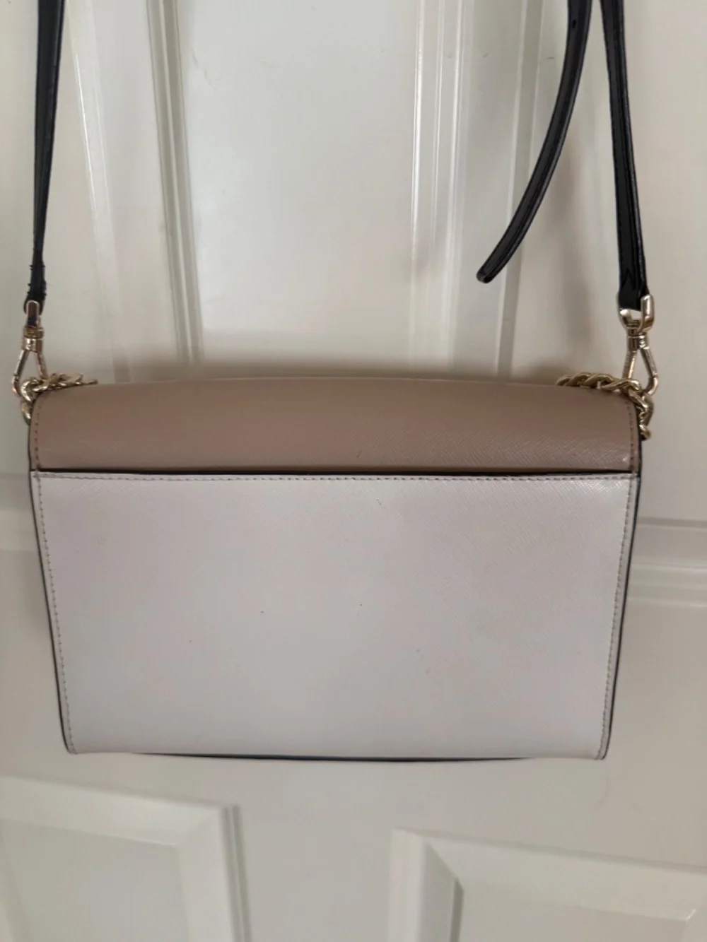 kate spade shoulder bag tan/cream 2 straps
